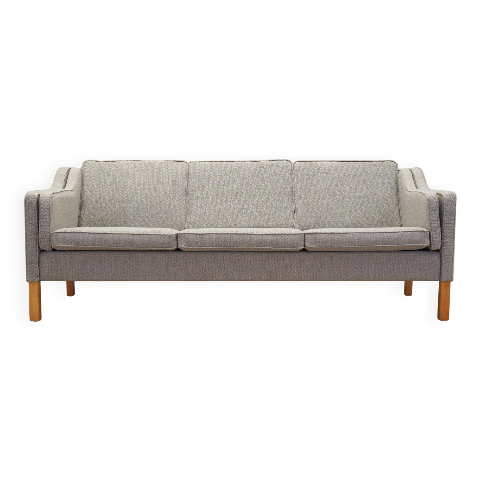 Canapé en hêtre, design danois, années 1970, production : Danemark