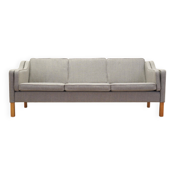 Canapé en hêtre, design danois, années 1970, production : Danemark
