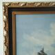 Painting mountain landscape oil painting by L Gorden Real hand-painted canvas Ta