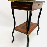 Side table with Napoleon III marquetry