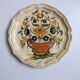 Decorative plate signed Clerissy Salins