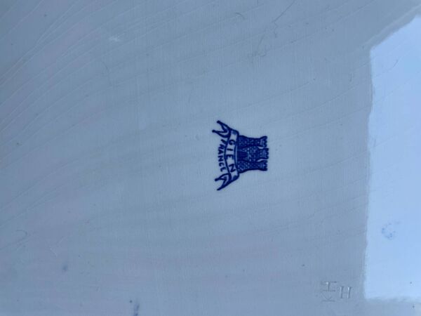 Grand plat faïence Gien France