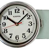 Vintage Green Kappa Maritime Double-Sided Wall Clock, 1980s