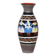 Art Deco Hand-Painted Vase in Ceramic, Slovakia, 1940s