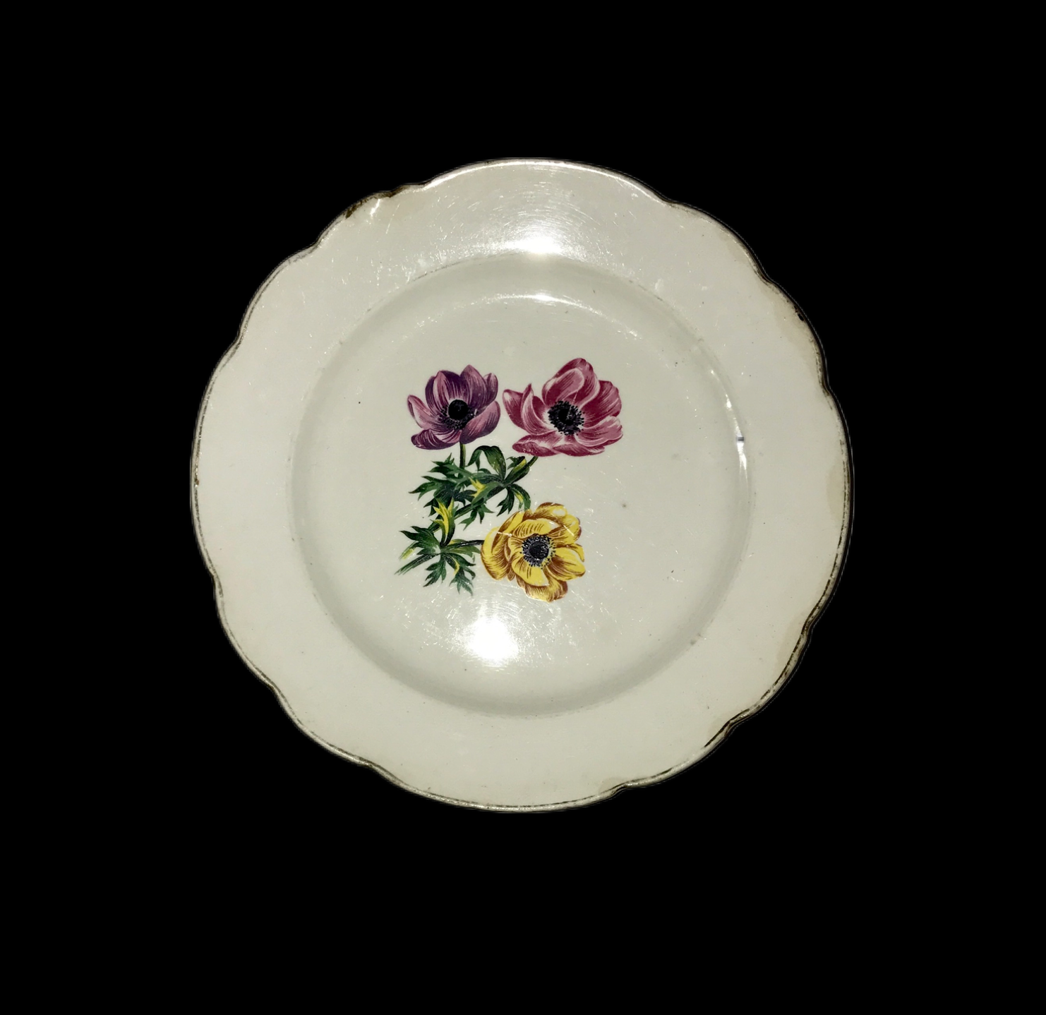 A plate of Gien Brittany from Vercor