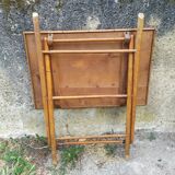 Foldable wooden table