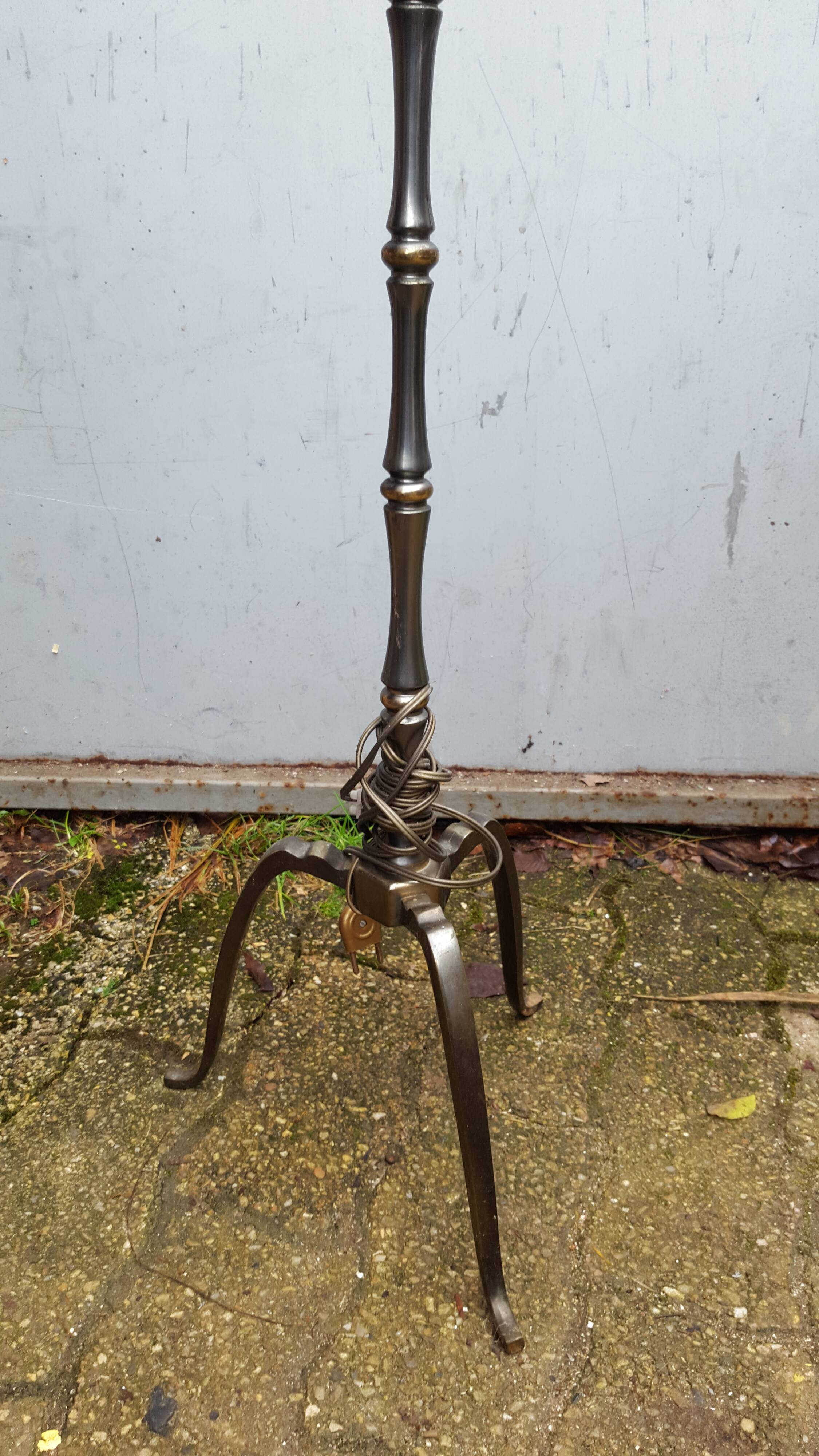 Vintage brass lamp 1960