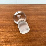 Vintage glass bottle Kluk Kluk Danish from Holmegaard