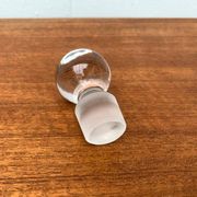 Bouteille vintage en verre Kluk Kluk danoise de Holmegaard