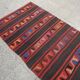 Vintage Turkish hallway rug 107x289 cm