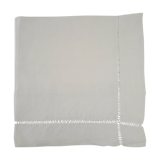 White linen pillowcases