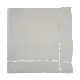 White linen pillowcases