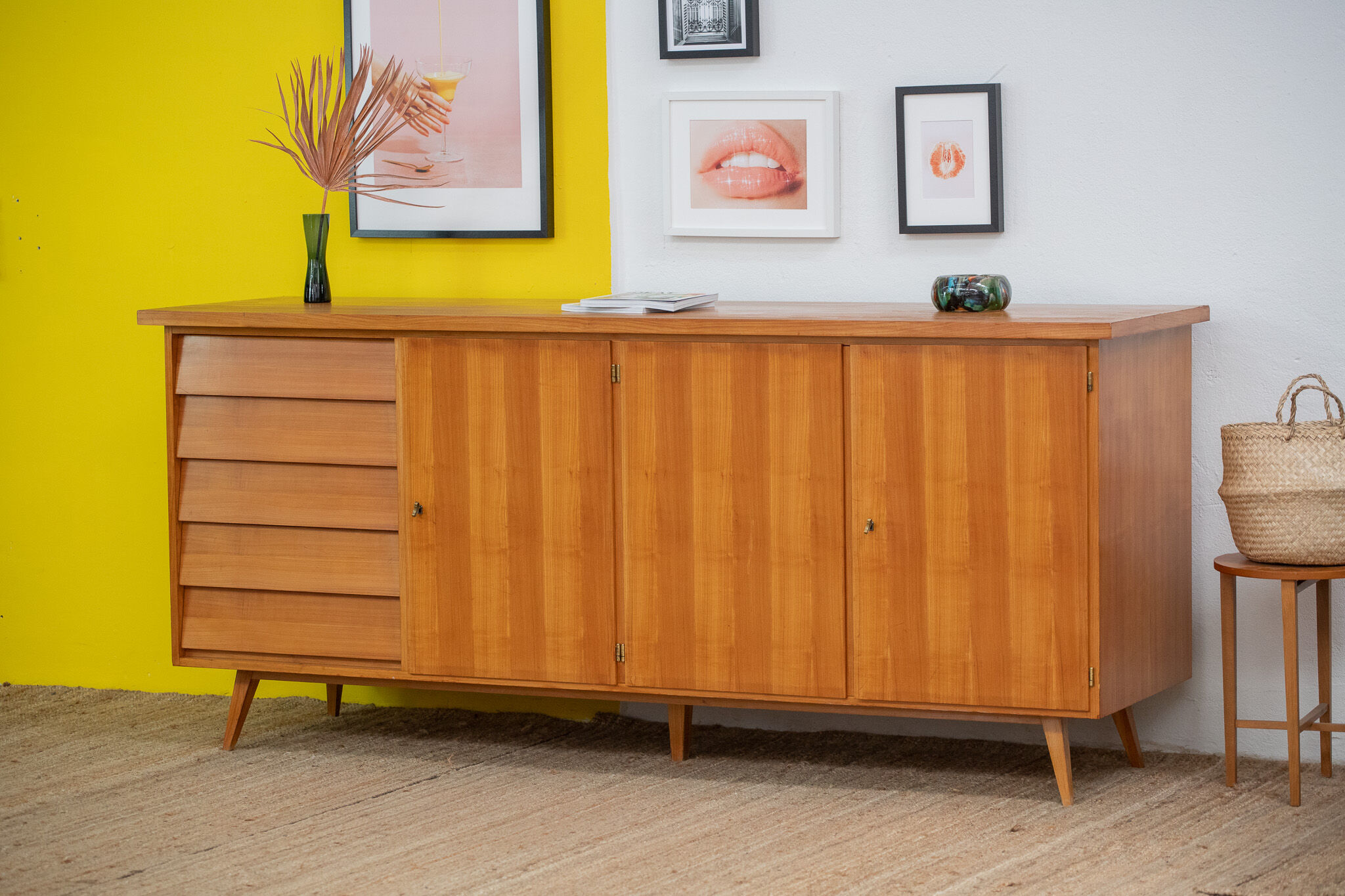 Vintage Scandinavian row