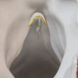 Large ceramic rooster pitcher Deruta