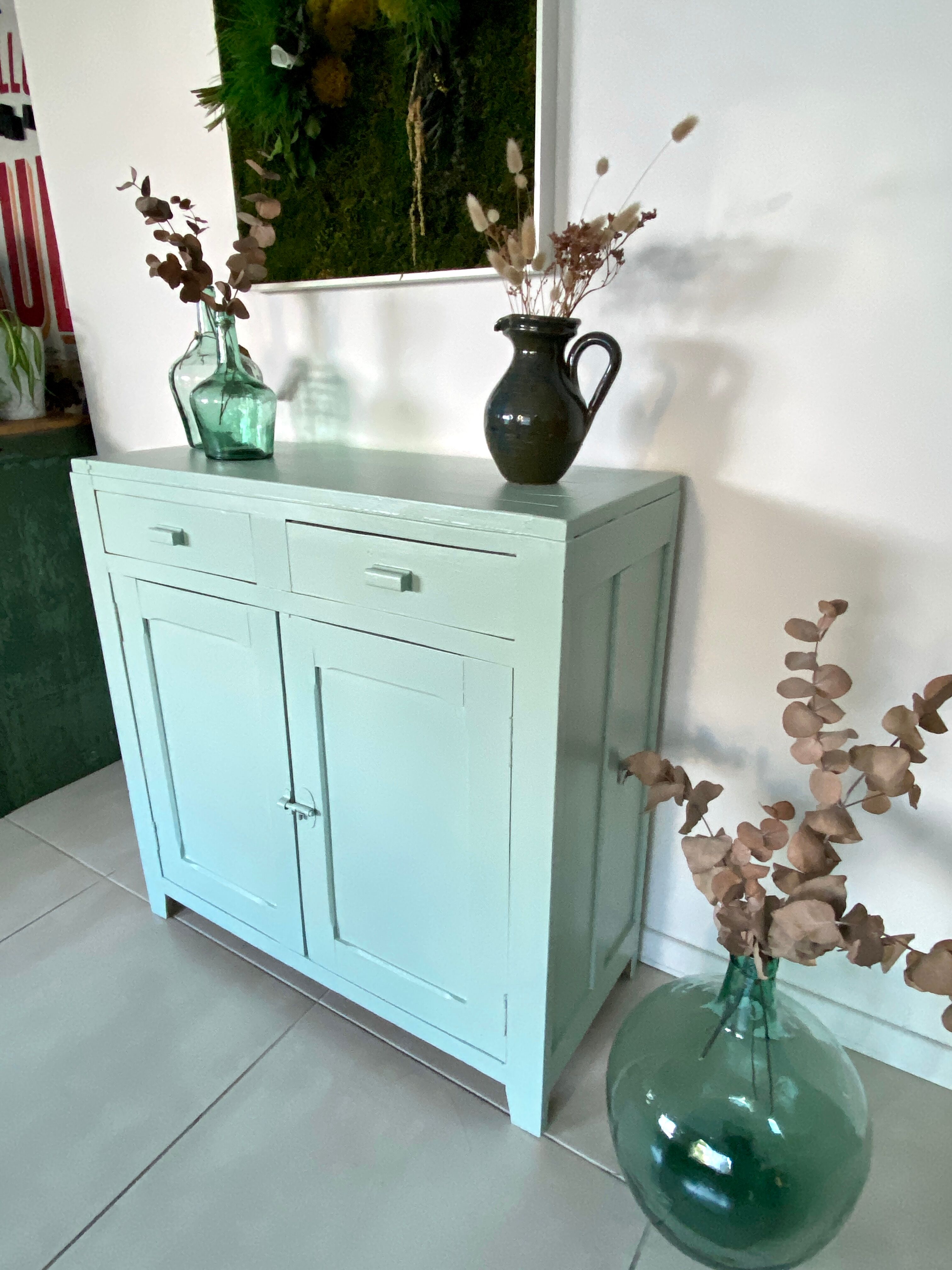 Parisian buffet green mint