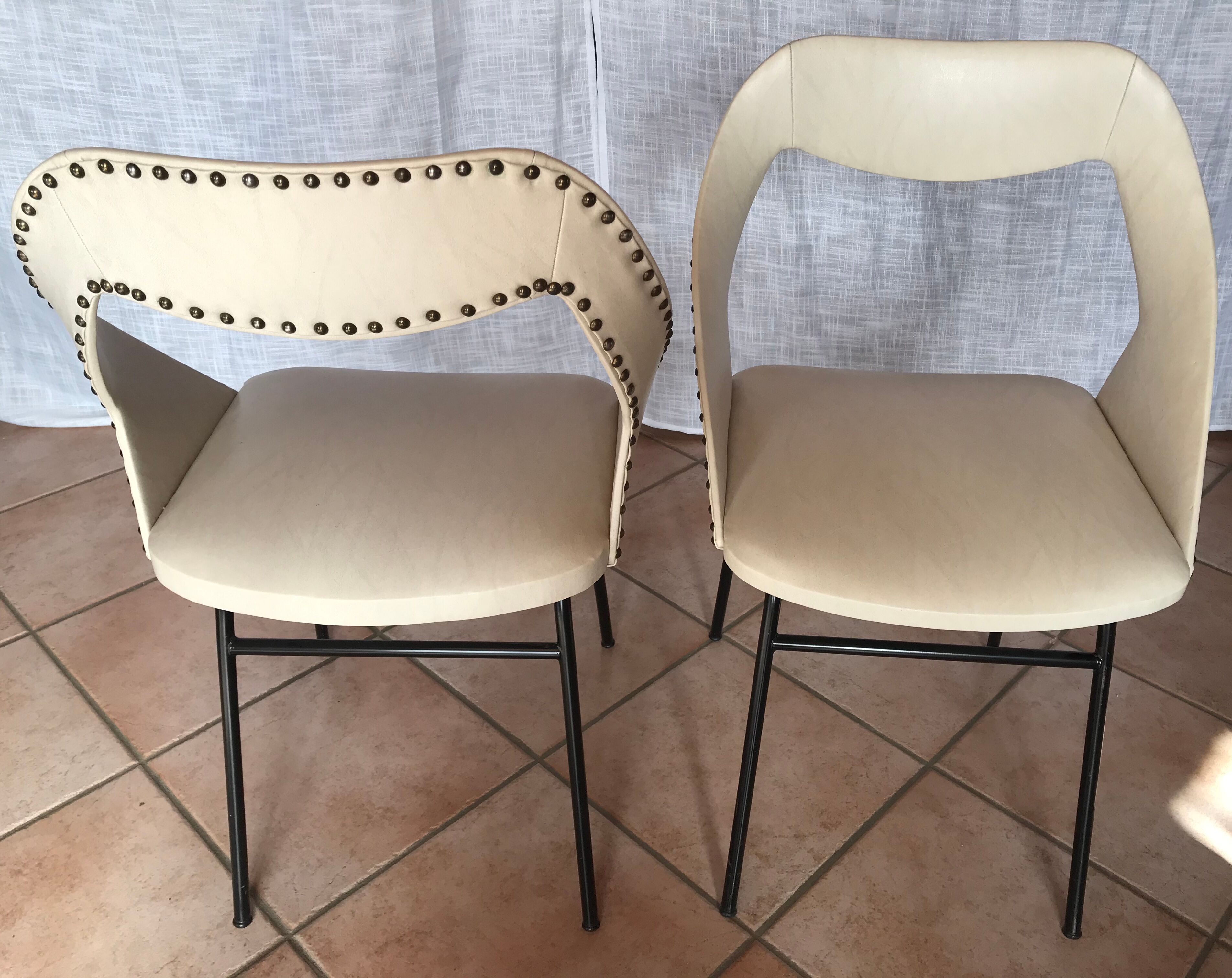 Pair of Louis Paolozzi chairs for Zol 50s