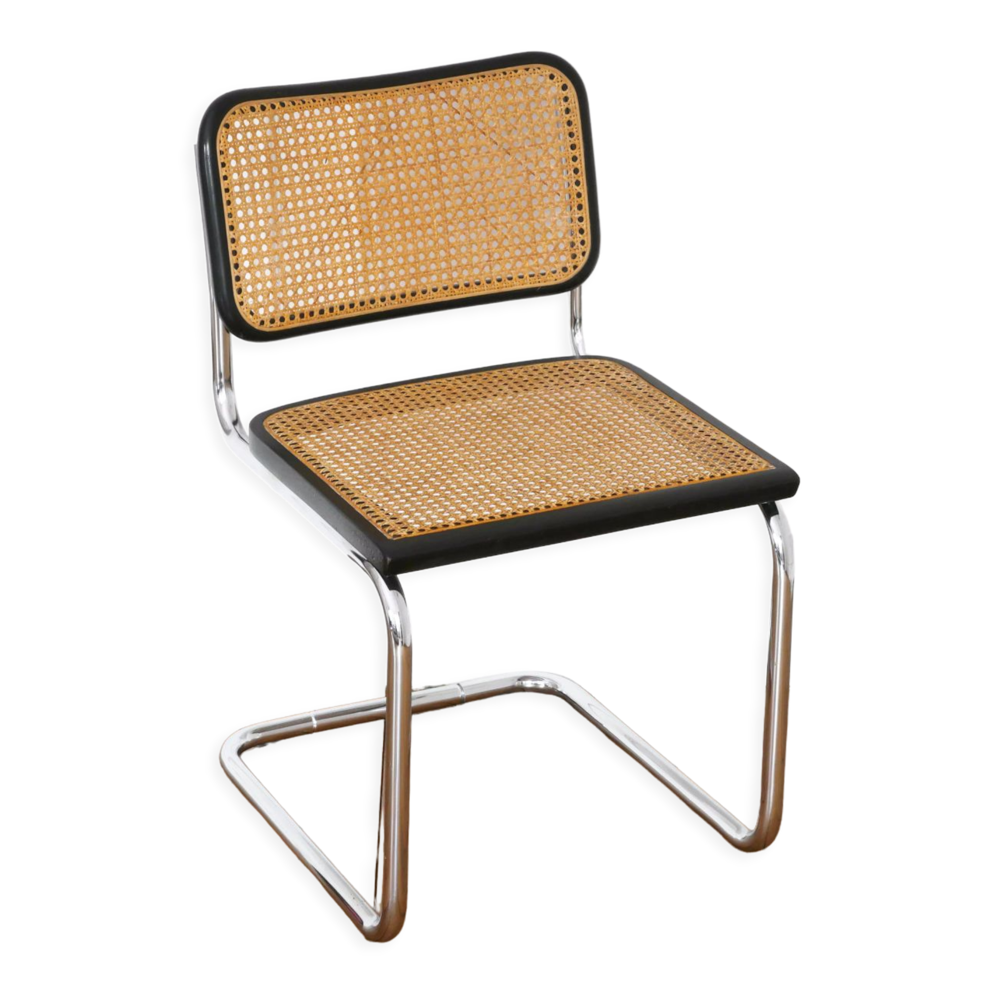 Chair Cesca B32 Marcel Breuer Made in Italy - Sitting cannage redone