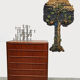Commode en teck au design danois vintage