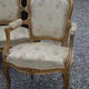 Salon style louis XV en bois doré