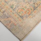 6x10 Peach Orange Classic Handmade Vintage Rug, 174x300Cm