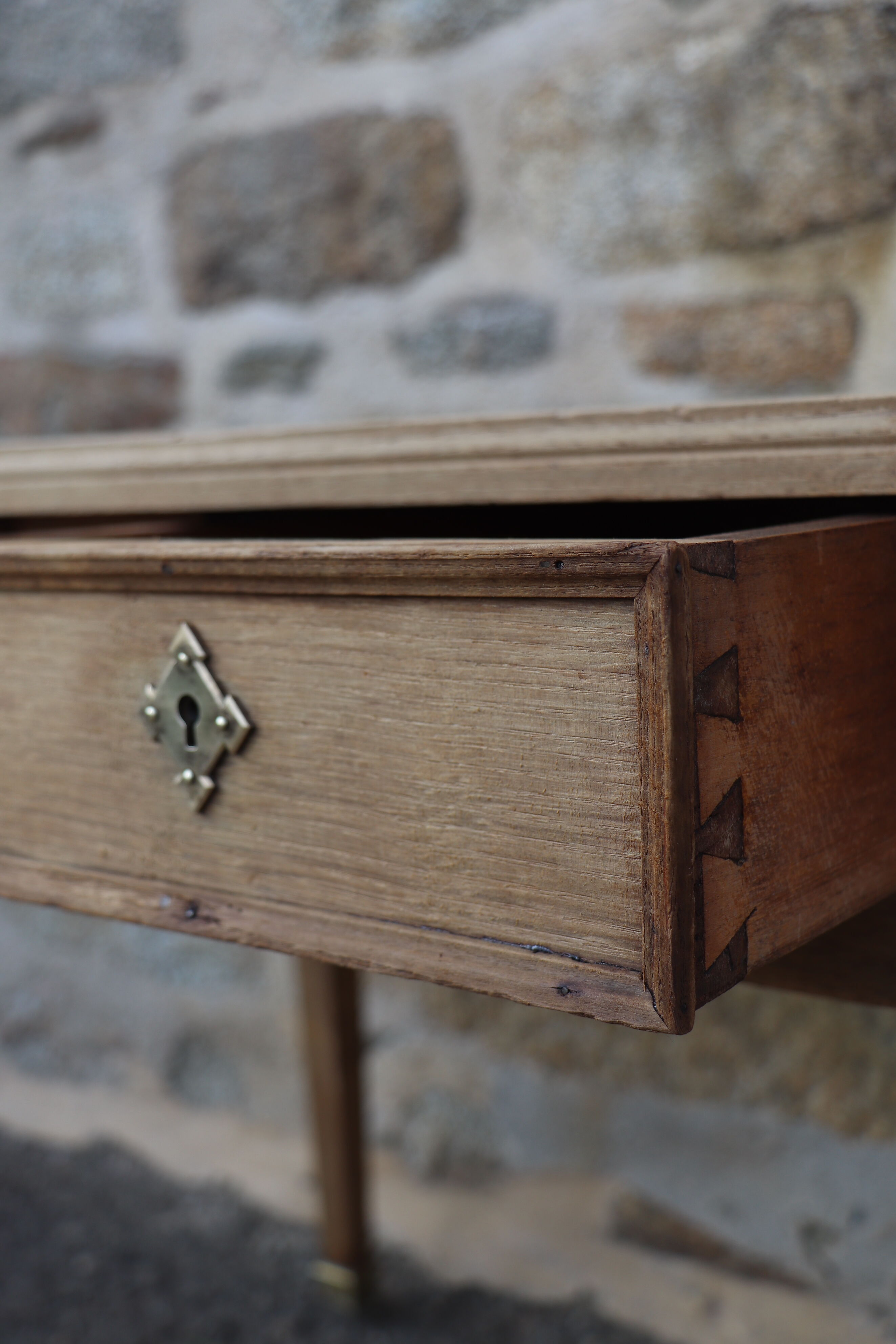 Bureau époque Directoire - bois naturel
