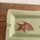 Celadon Ashtray Fish China Japan Cracked Asian Ceramic 20th Century