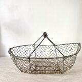 Old wire apple basket
