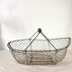 Old wire apple basket