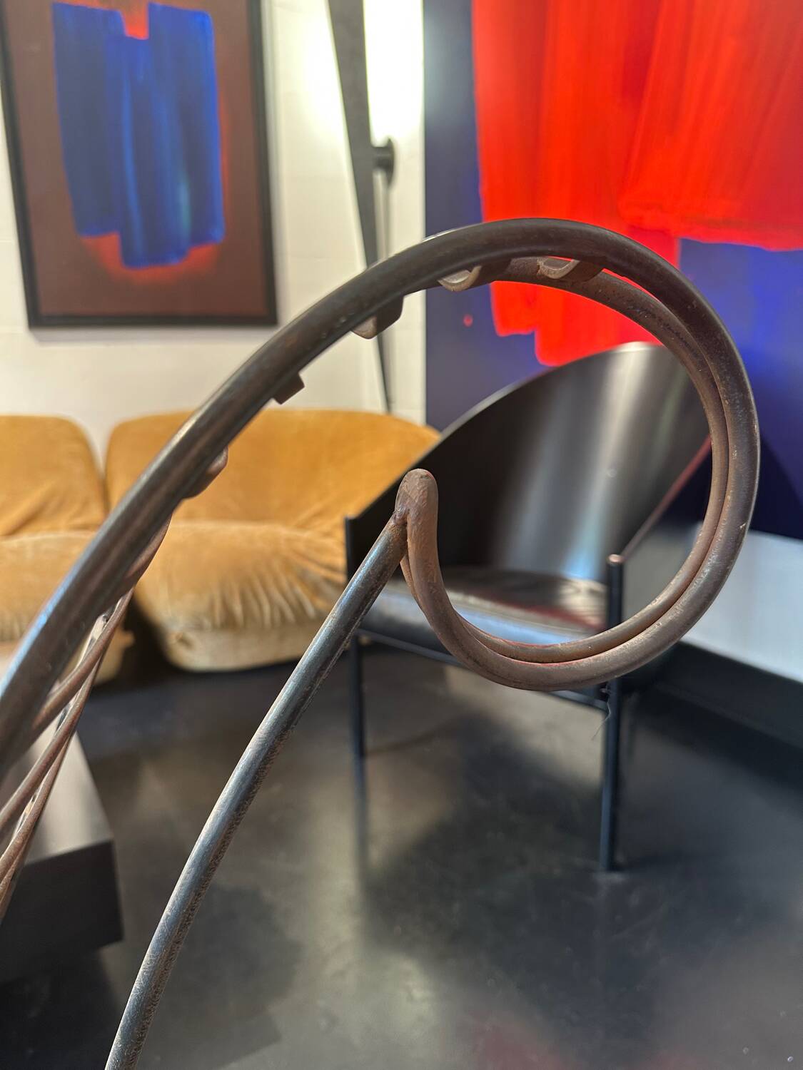 Spine chair by André Dubreuil, 1st edition