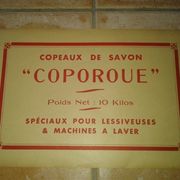 Véritable affiche de caisse savon de Marseille