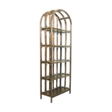 Mid-century french bamboo etagere, 1960s