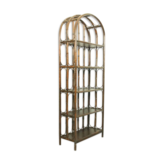 Mid-century french bamboo etagere, 1960s