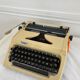 Erika beige typewriter