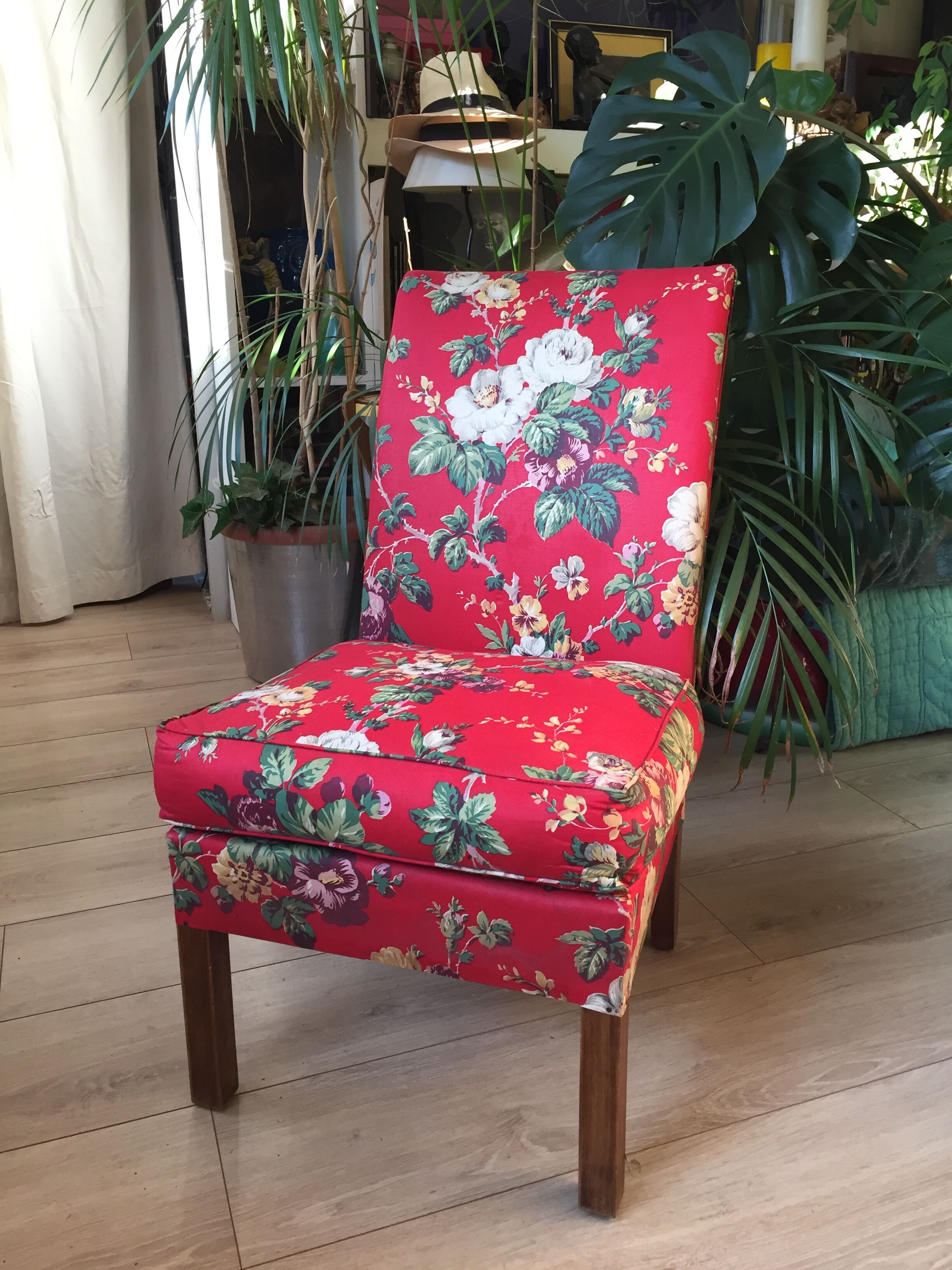 60's flower-flowered heater