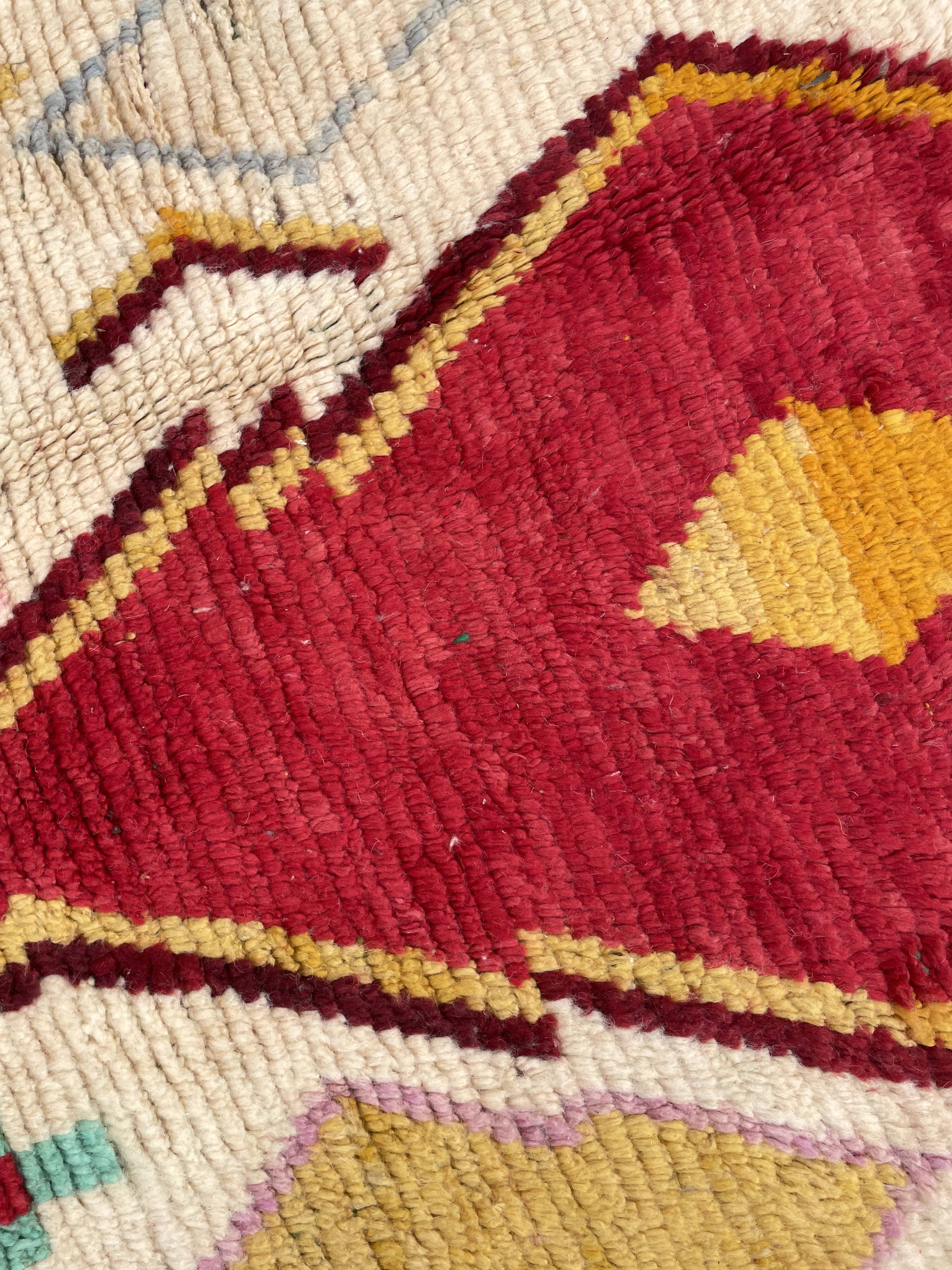 Rug berber Boujad in wool 200x320cm