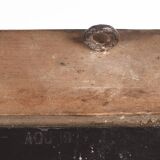 Large rectangular mirror, vintage art deco, dated 1926