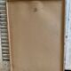 Old Abstract Oil On Paper Signed + Black Wood Frame #B548