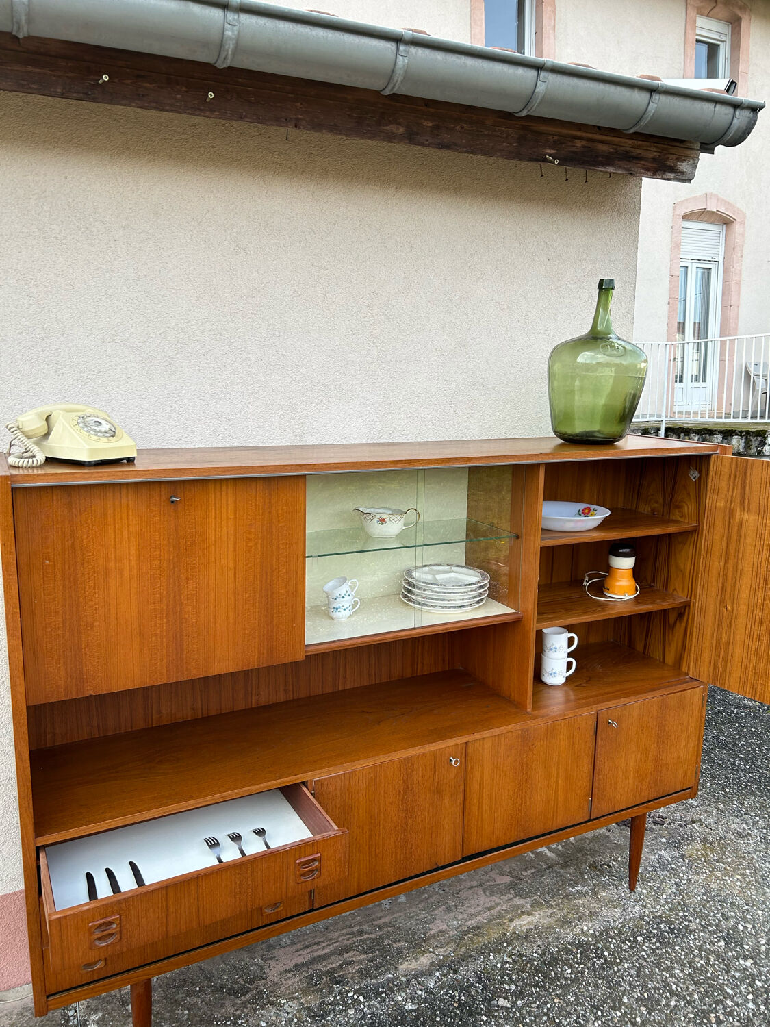 Vintage Scandinavian footwalk compass