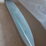 Design milanode grey tv stand