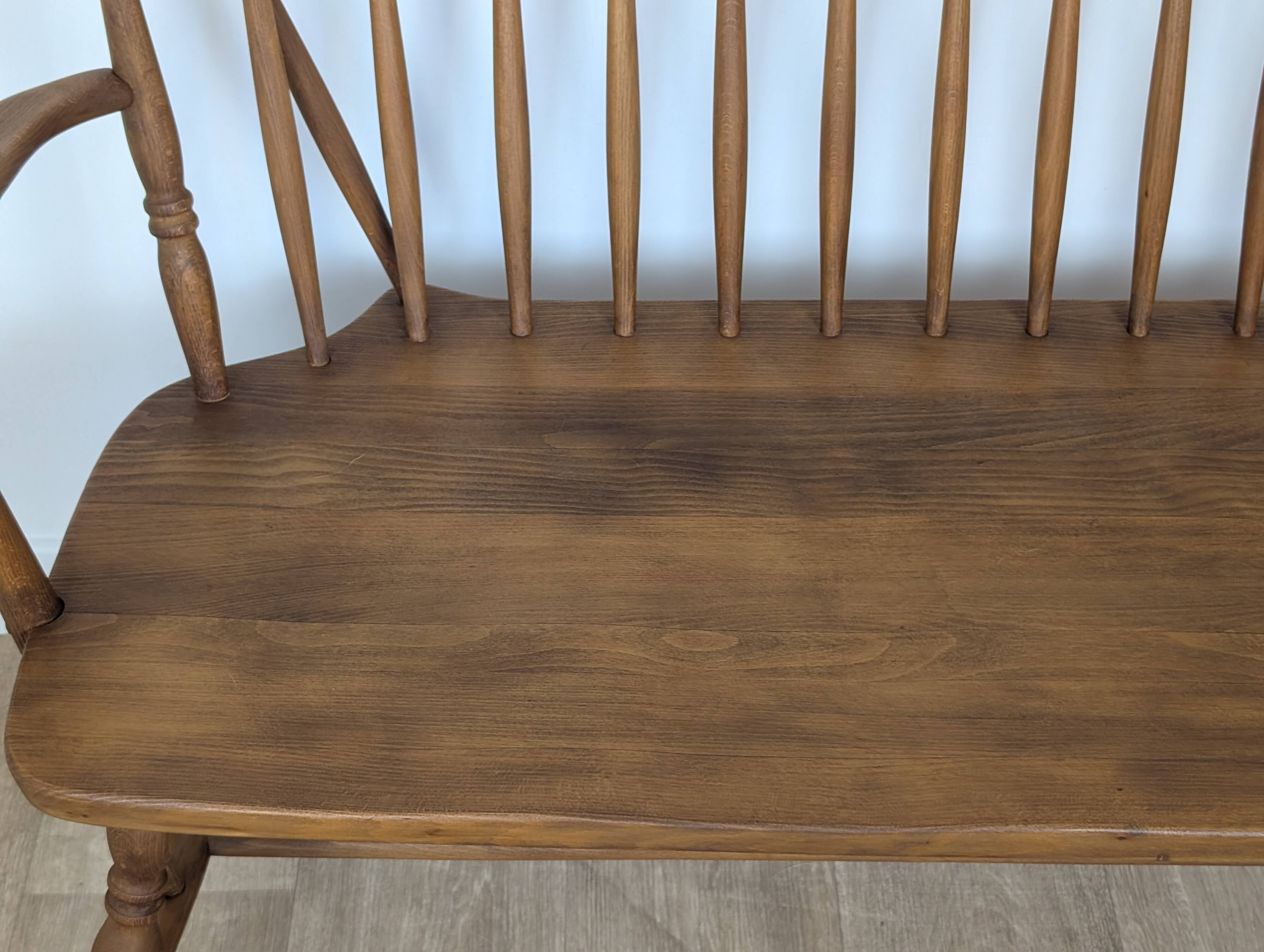 Bench, vintage bench in solid wood