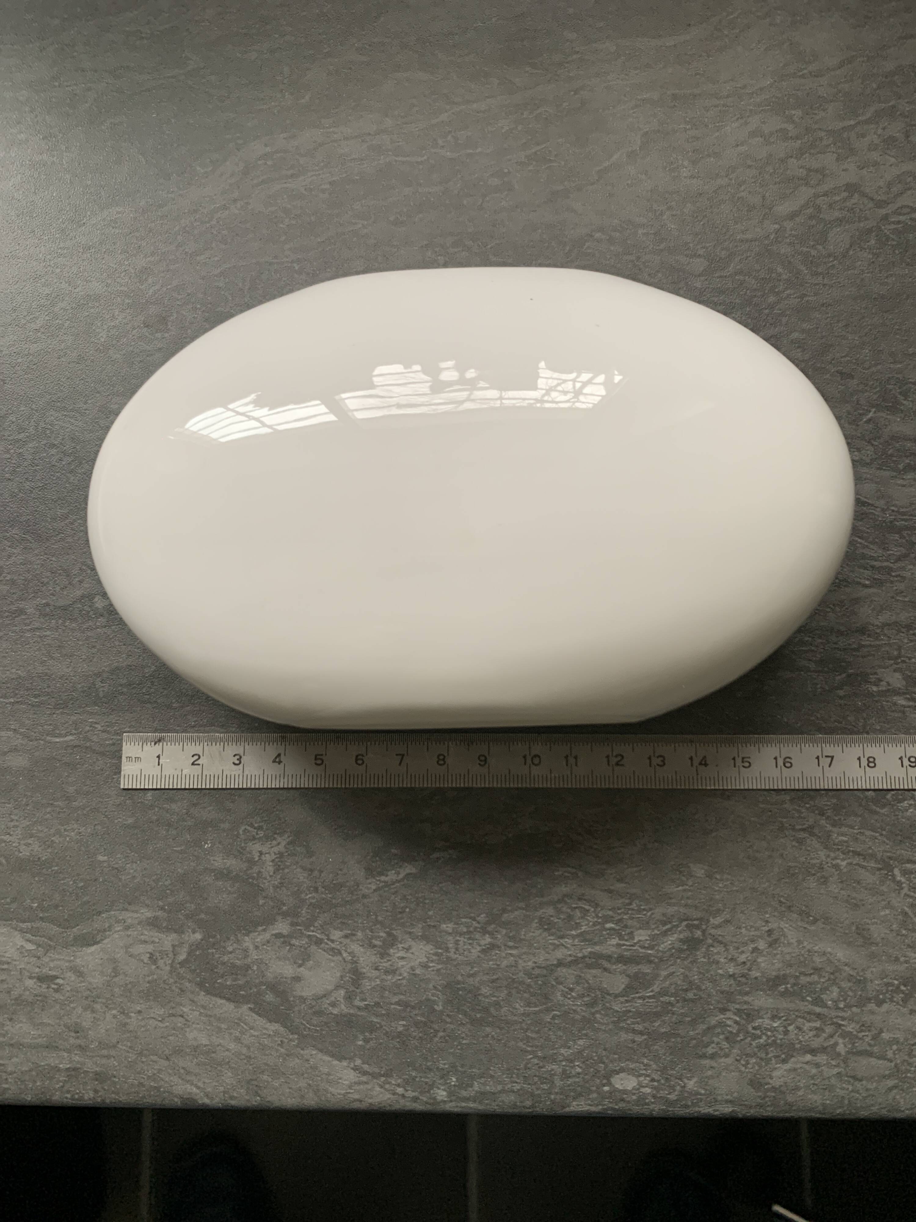 Small white porcelain vase