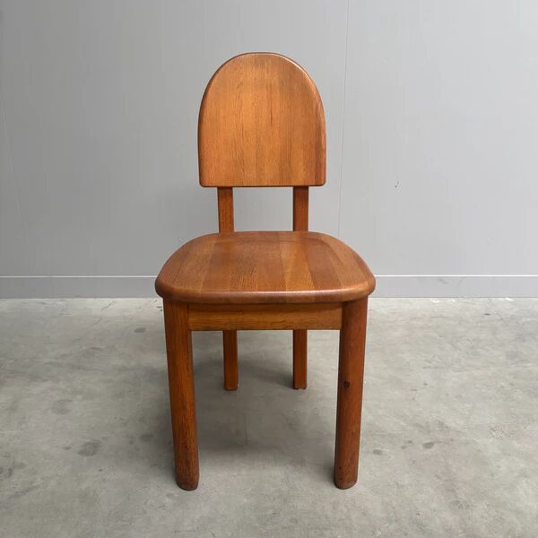 Vintage oak dining chairs by Wasa, 1990s