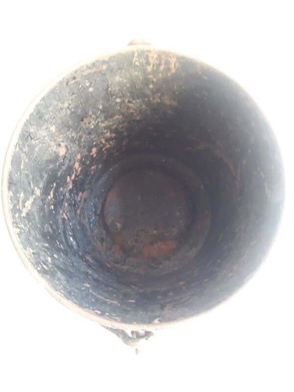Seau en fer artisan