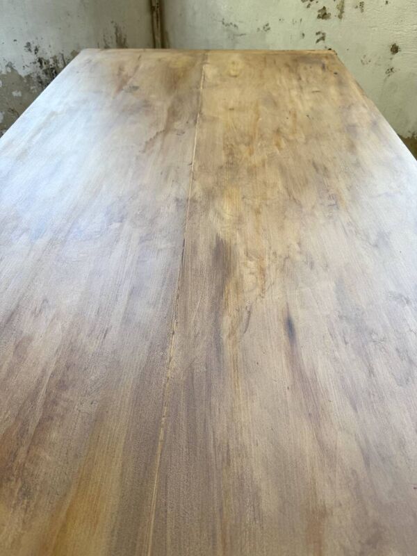 Table de ferme campagne hêtre et chêne massif 2m5 XL