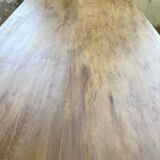 Country farmhouse table in solid beech and oak 2.5m XL