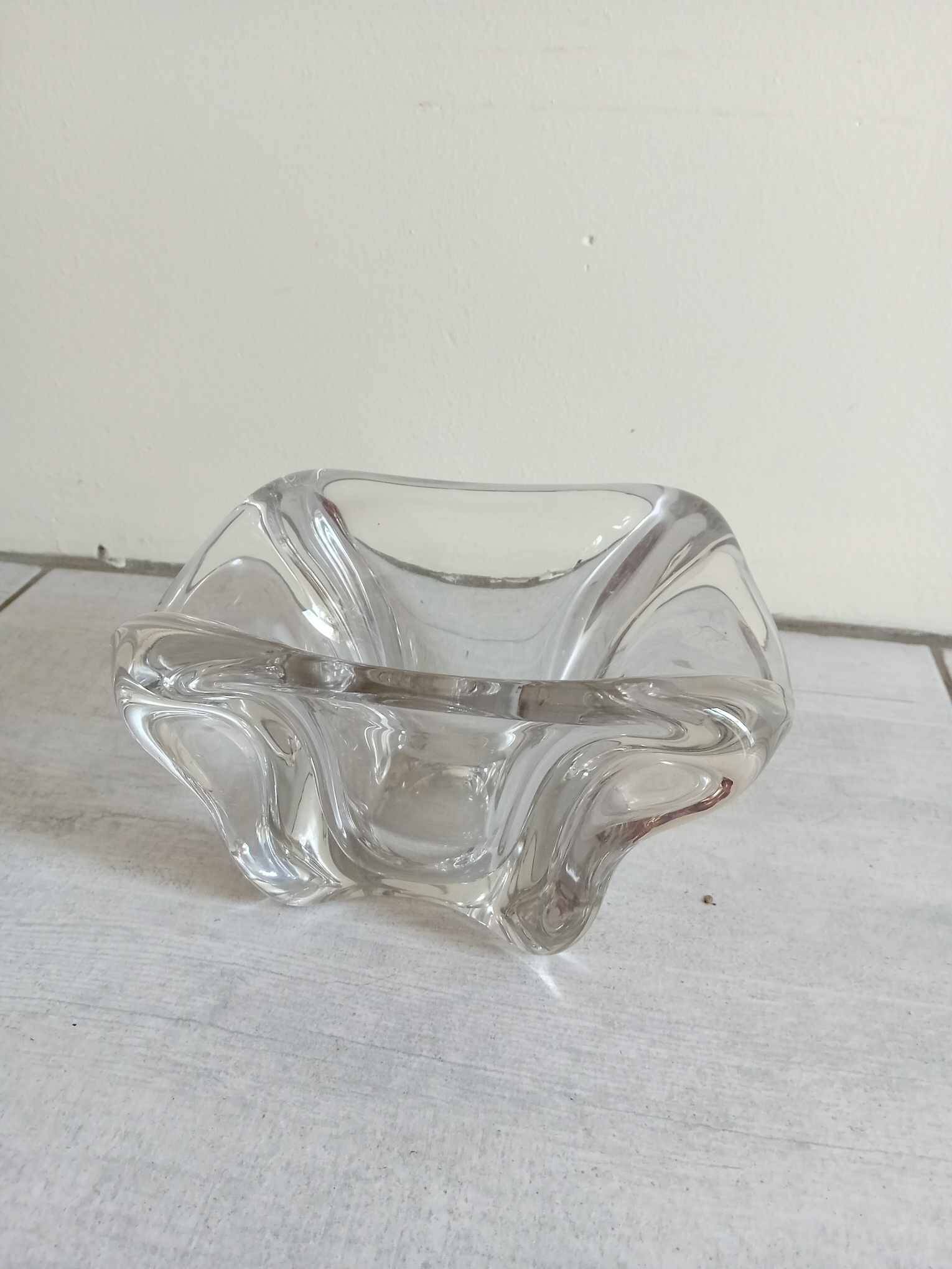 Large crystal cigar ashtray