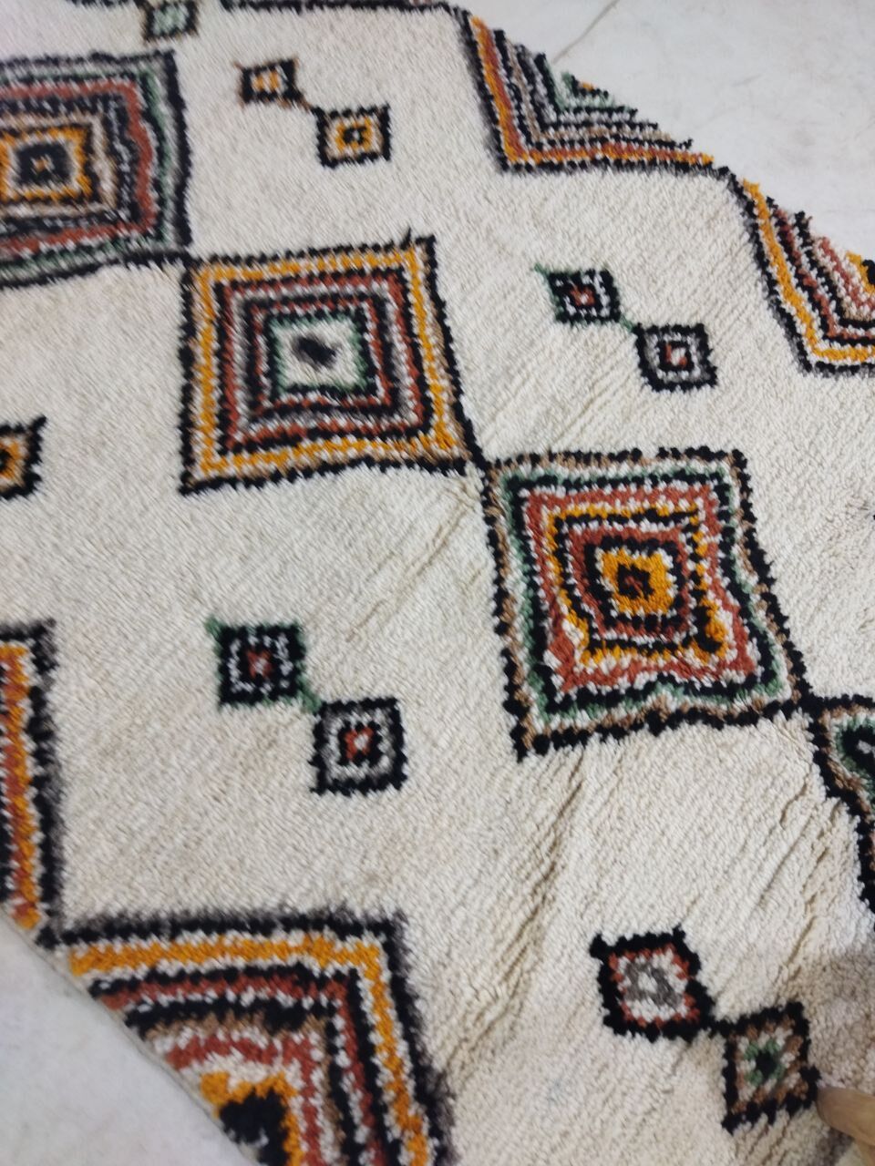 247x146cm moroccan berbere carpet