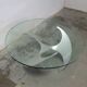"Propeller" coffee table designed by Knut Hesterberg, Ronald Schmitt edition