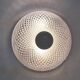 Ceiling lamp round brass wall lamp and diamond-tipped brass