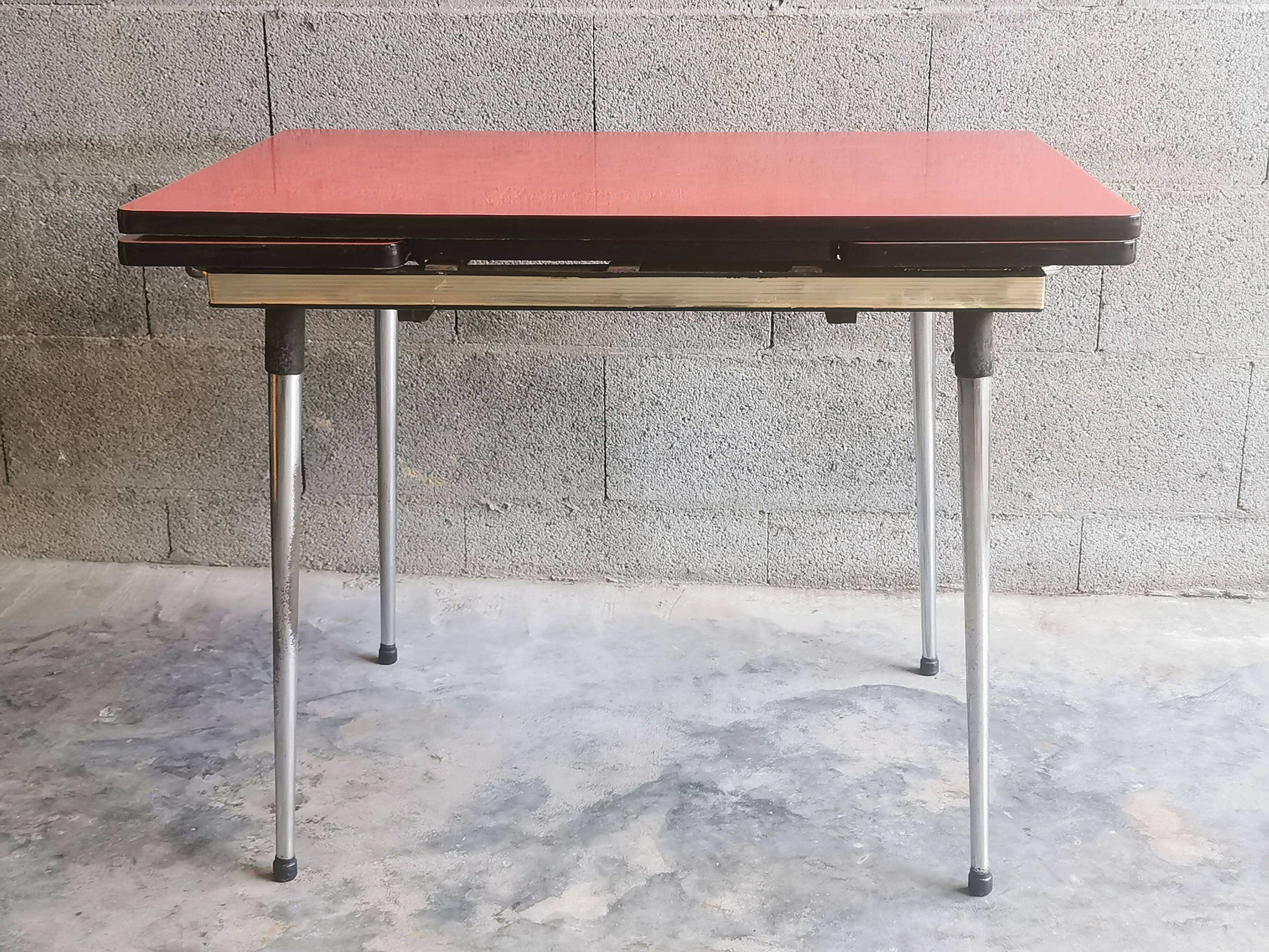 Vintage formica table and 4 chairs